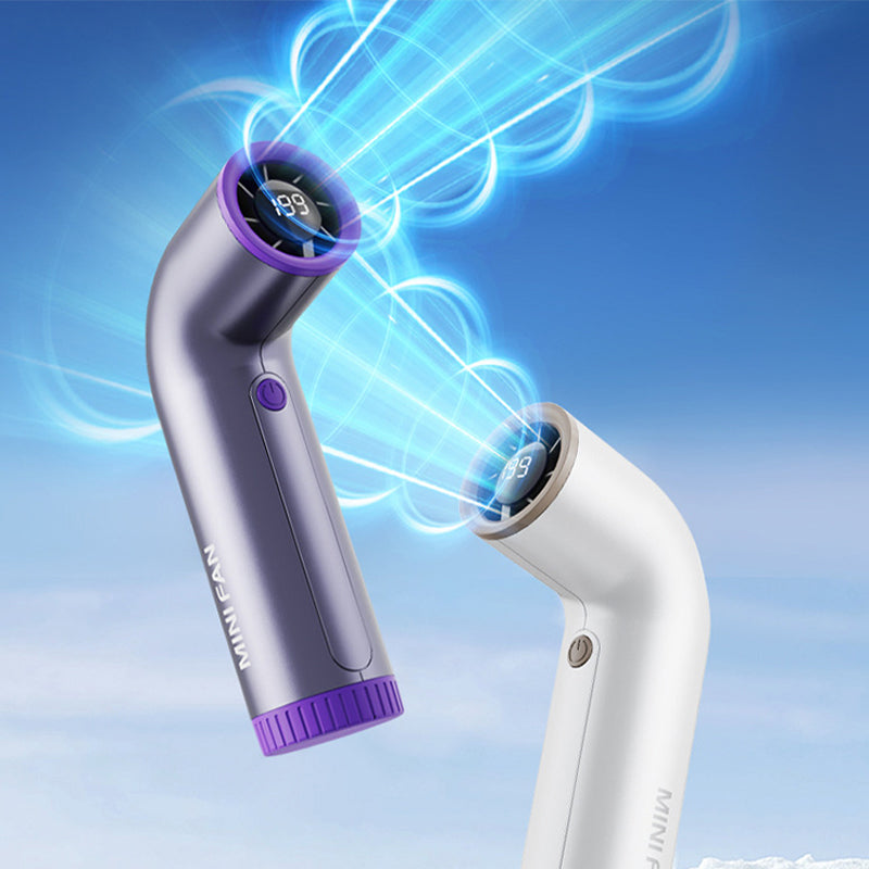 Portable Adjustable Curved Shaped Handheld Fan