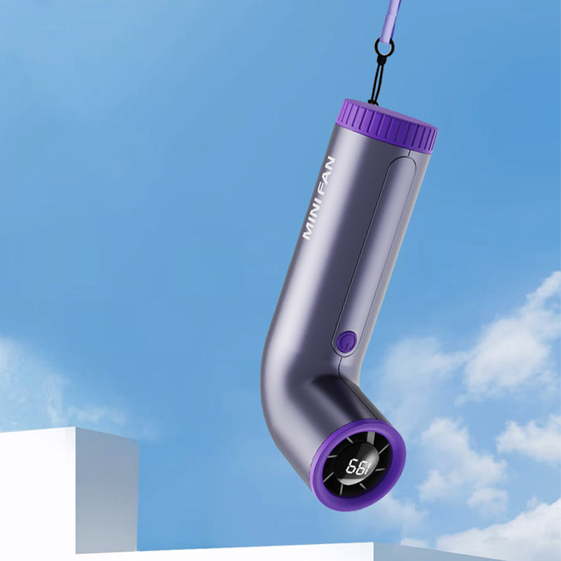 Portable Adjustable Curved Shaped Handheld Fan