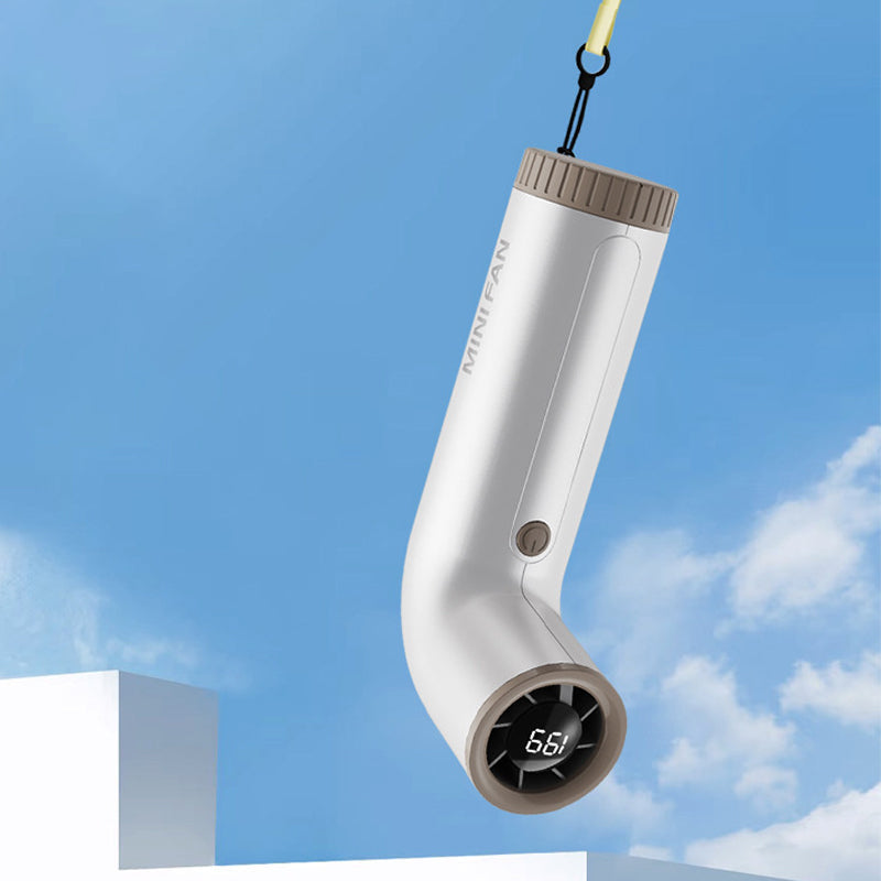 Portable Adjustable Curved Shaped Handheld Fan