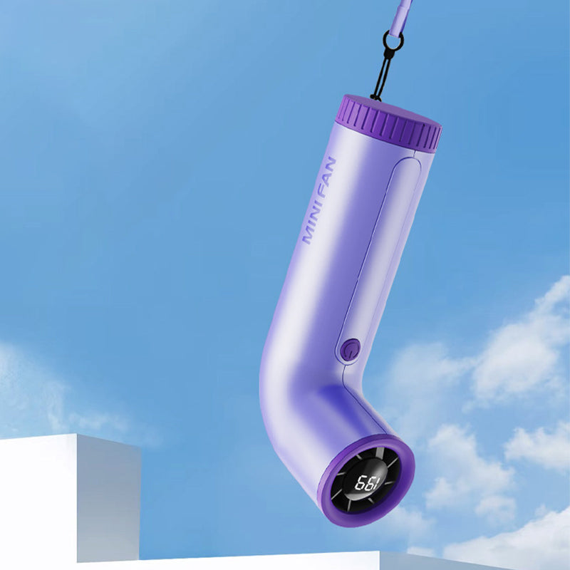 Portable Adjustable Curved Shaped Handheld Fan
