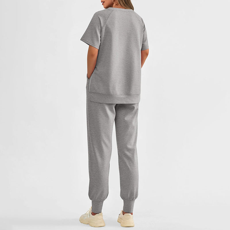 🌸New Arrival 50%OFF💖 Women’s Casual Loose Fit Two-Piece T-Shirt & Pants Tracksuit Set
