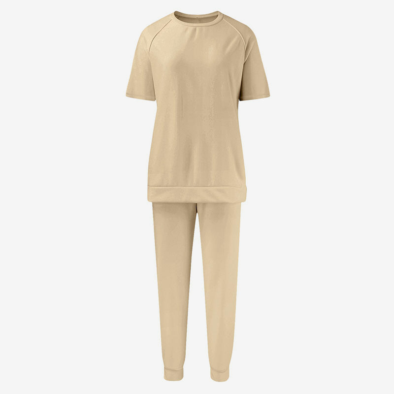 🌸New Arrival 50%OFF💖 Women’s Casual Loose Fit Two-Piece T-Shirt & Pants Tracksuit Set