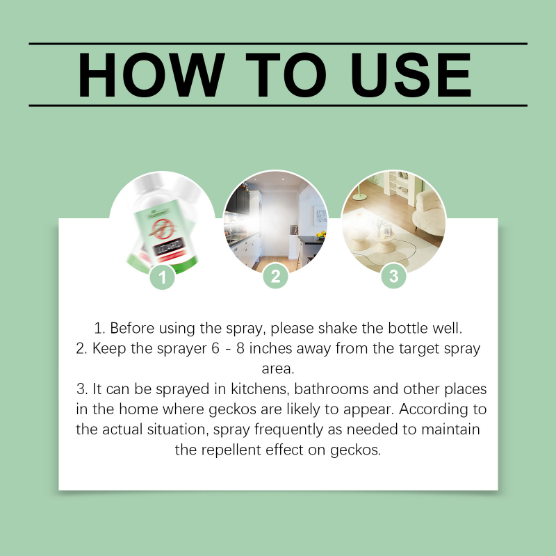 Effective Lizard Repellent Spray