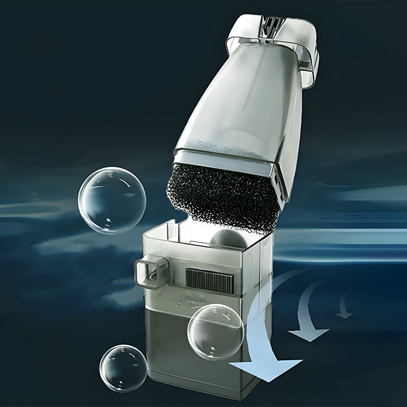 🐟Aquarium surface skimmer:✨no more oil film/biofilm/protein
