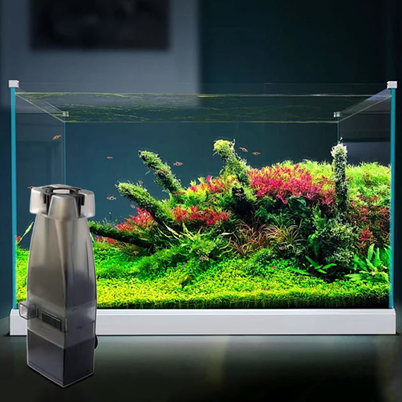 🐟Aquarium surface skimmer:✨no more oil film/biofilm/protein