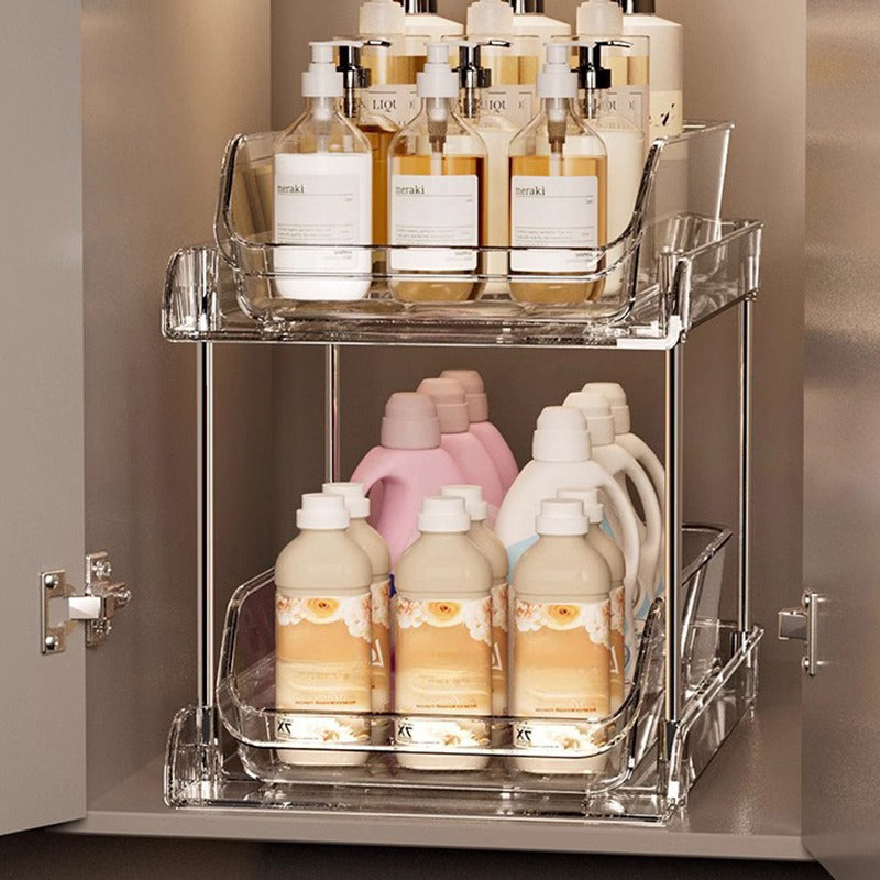 🔥2025 Hot Sale🔥Multifunctional pull-out organizer for under the bathroom sin