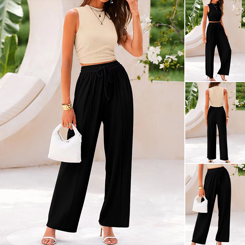 🌸New Arrival 50%OFF💖 Women's Sleeveless Top & Pants 2-Piece Set