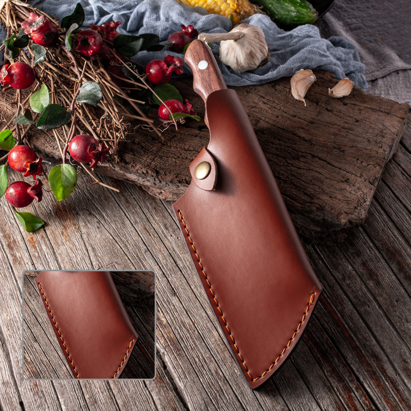 Multi-Purpose Portable Ring-Handle Thick & Sharp Kitchen Knife
