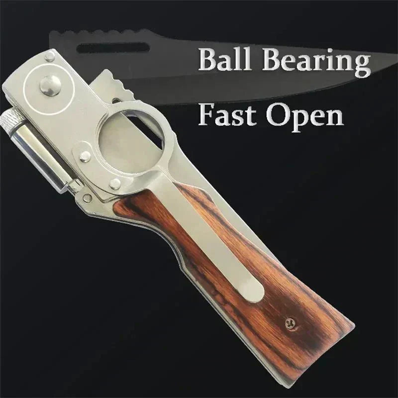 Outdoor Stainless Steel Portable Floding Knife