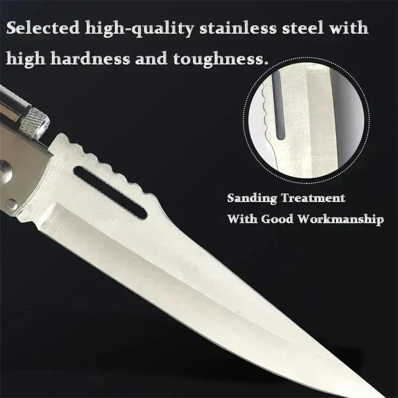 Outdoor Stainless Steel Portable Floding Knife