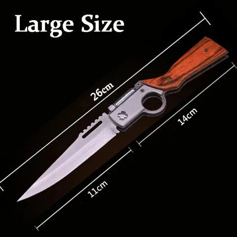 Outdoor Stainless Steel Portable Floding Knife