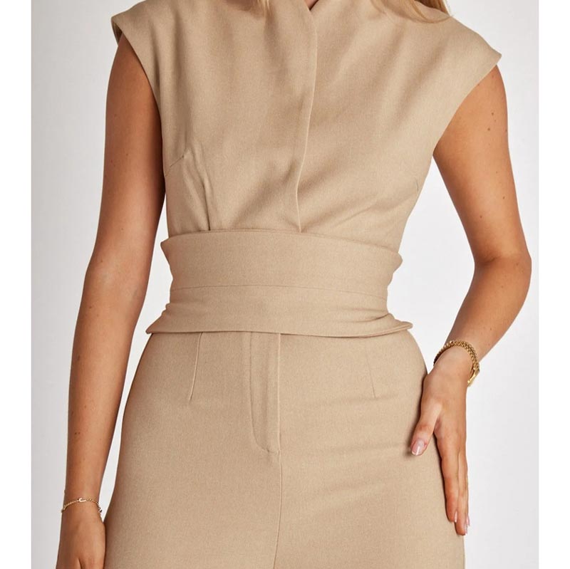 💗Summer Specials 50% OFF✨Women's Sleeveless Wide-Leg Jumpsuit