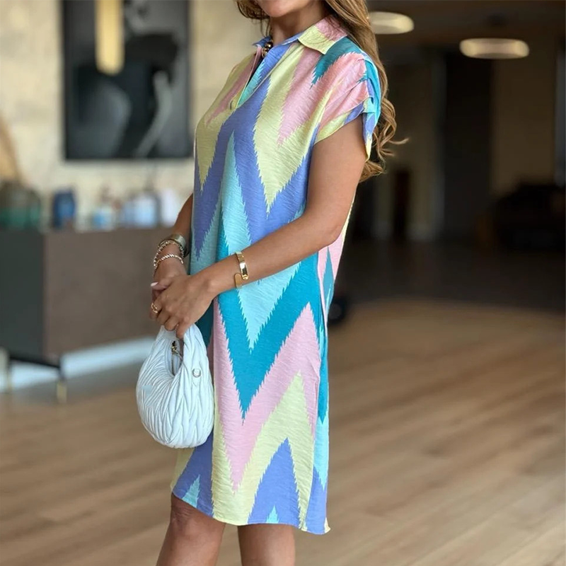 Women's Charming Loose Print Dresses