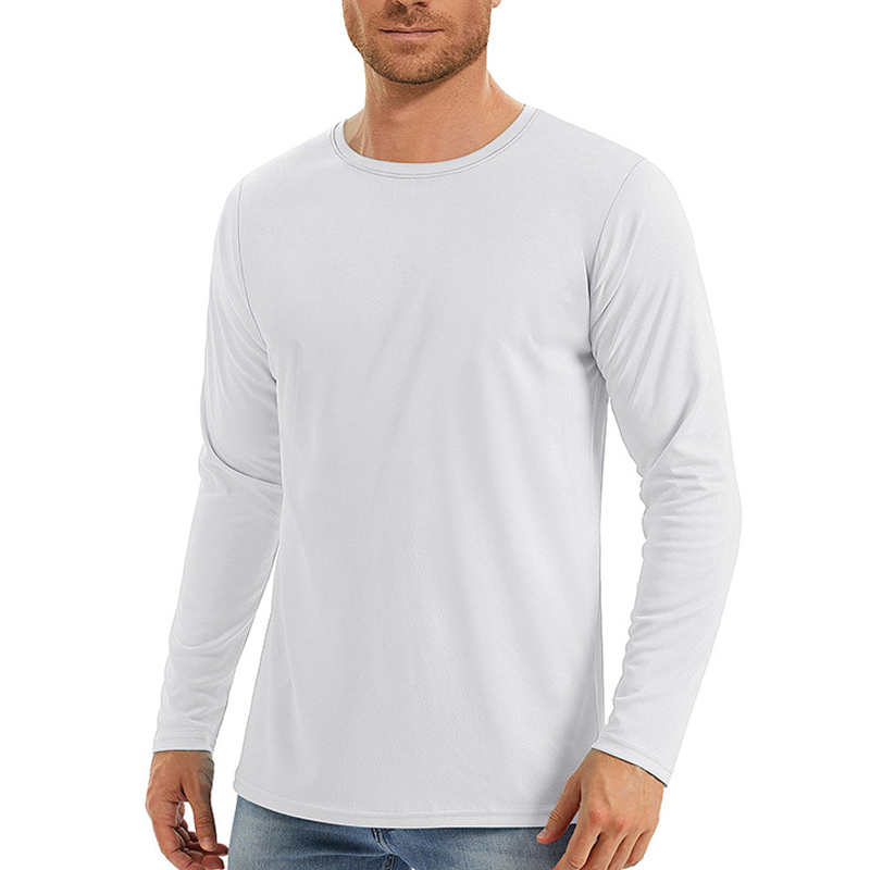 Quick-Dry Casual Round-Neck Sun Protection Long Sleeve Shirt
