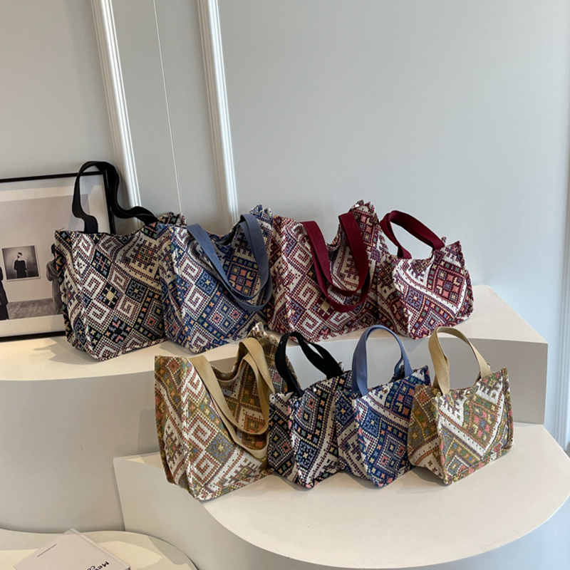 Vintage Fashion Tote Shoulder Bag for Women