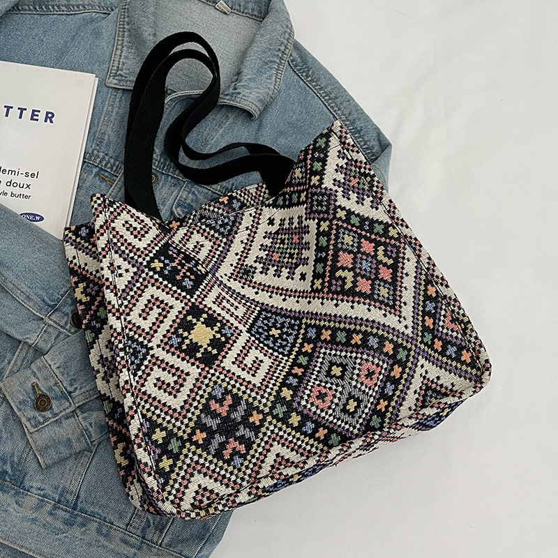 Vintage Fashion Tote Shoulder Bag for Women
