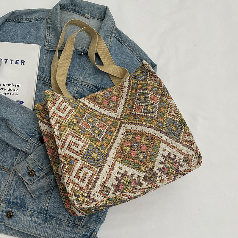 Vintage Fashion Tote Shoulder Bag for Women