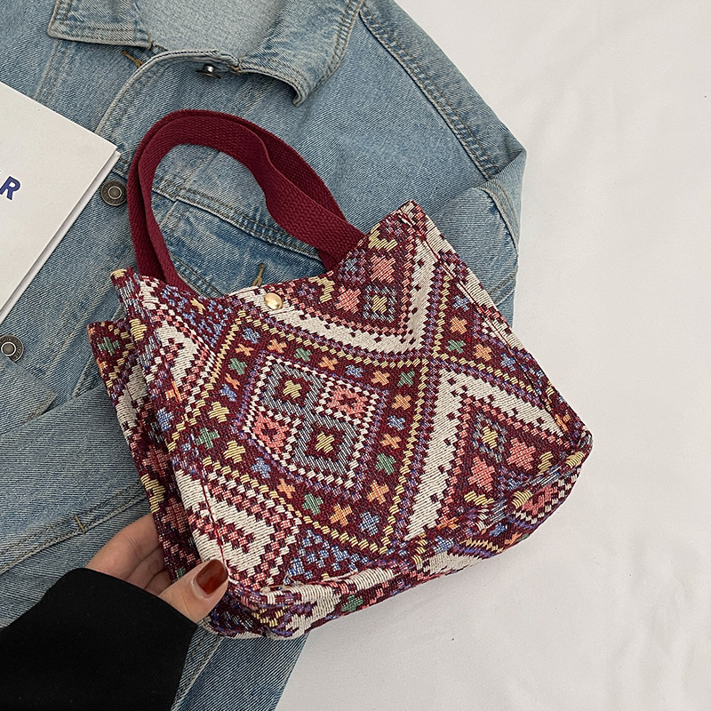 Vintage Fashion Tote Shoulder Bag for Women