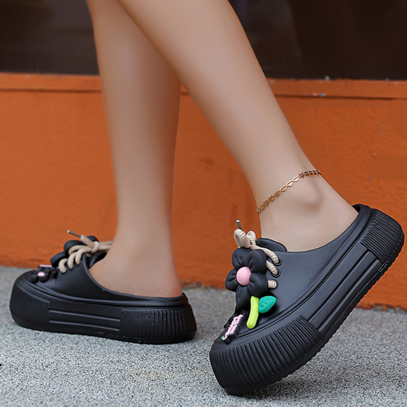 💖2025 HOT SALE 20% OFF🌈Women’s Breathable Slippers with Flower Decoration🌴