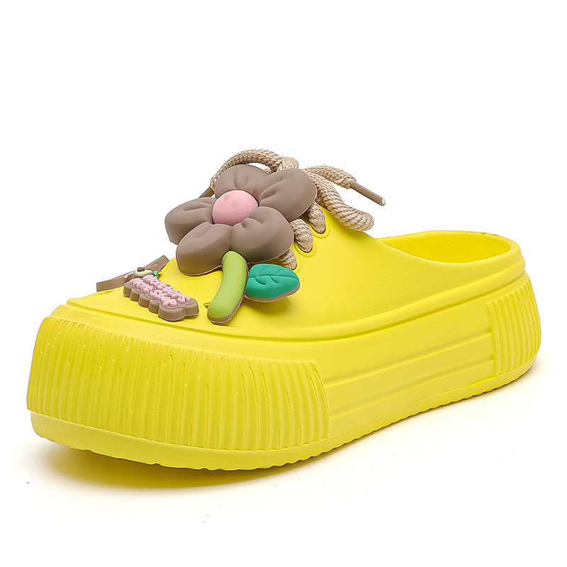 💖2025 HOT SALE 20% OFF🌈Women’s Breathable Slippers with Flower Decoration🌴