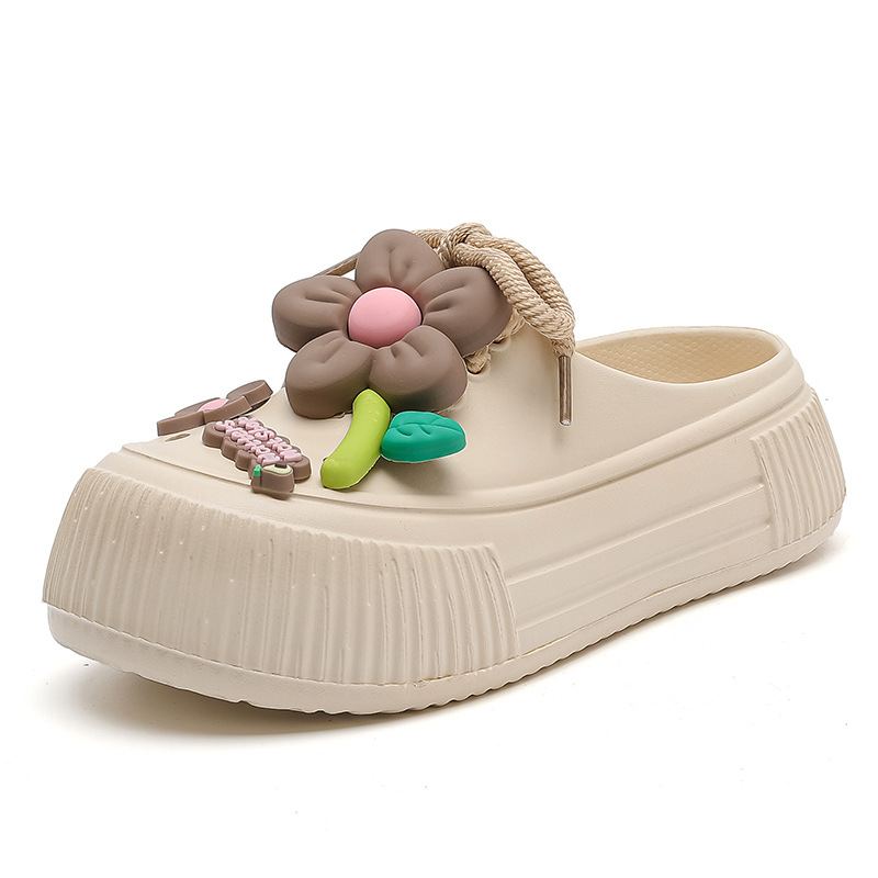 💖2025 HOT SALE 20% OFF🌈Women’s Breathable Slippers with Flower Decoration🌴