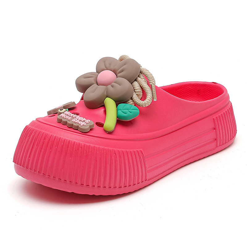💖2025 HOT SALE 20% OFF🌈Women’s Breathable Slippers with Flower Decoration🌴