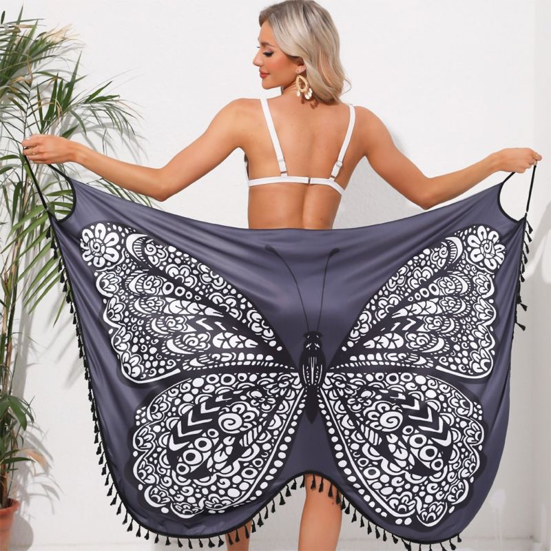 Women's One-Piece Backless Beach Dress
