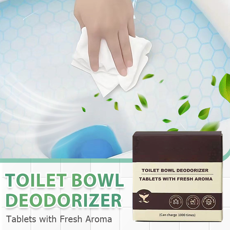 🌸Buy 1 Get 1 Free🌸Toilet Bowl Deodorizer Tablets with Fresh Aroma (1 tablet = 3 regular tablets) 🚽🧼