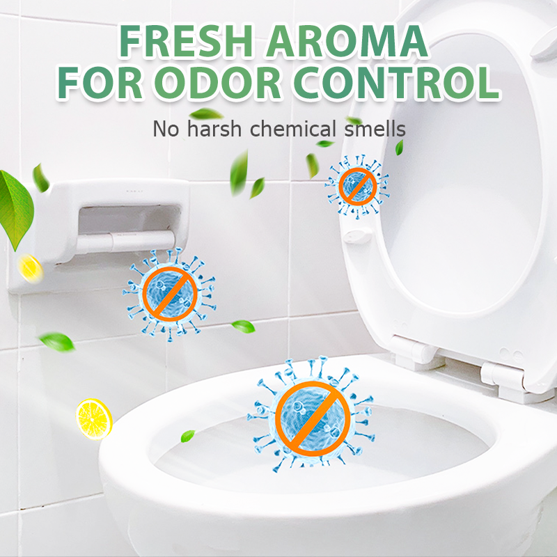 🌸Buy 1 Get 1 Free🌸Toilet Bowl Deodorizer Tablets with Fresh Aroma (1 tablet = 3 regular tablets) 🚽🧼