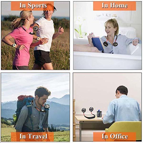 ✨ Summer Sale-49.99% OFF✨ Portable Hanging Neck Fan
