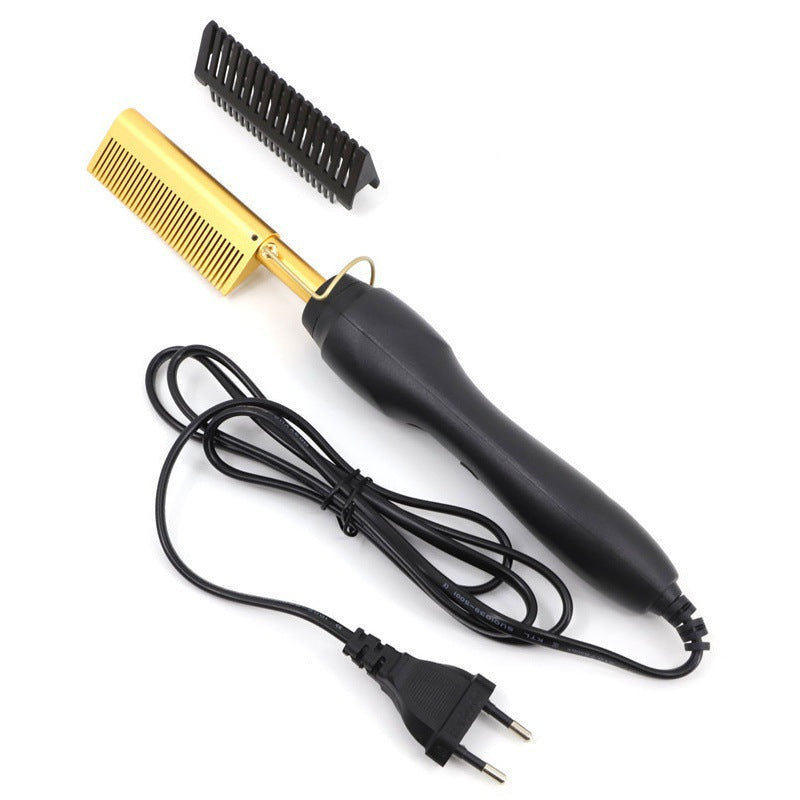 🔥Hot Sale(💥50%OFF)🔥Portable Electric Hair Straightening and Curling Comb