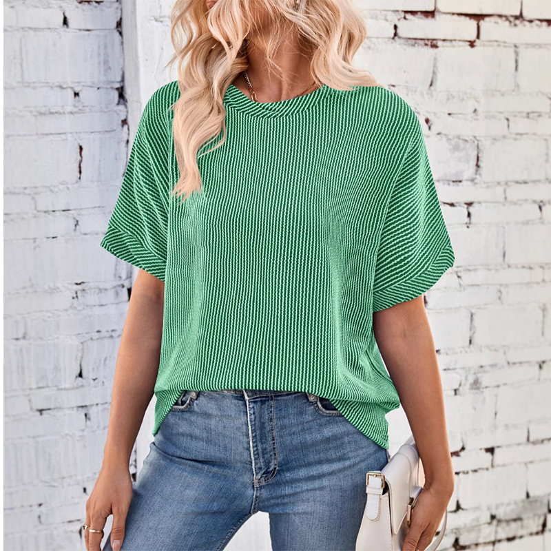 Women’s Cozy Ribbed Oversized T-Shirt