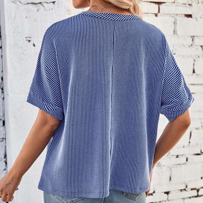 Women’s Cozy Ribbed Oversized T-Shirt