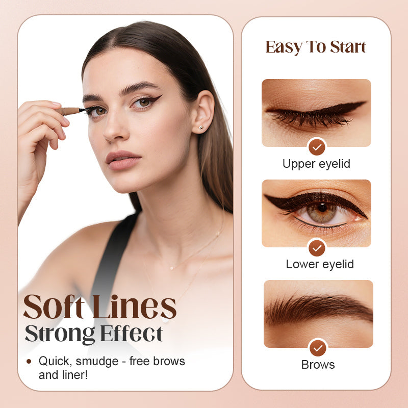 Quick-Drying & Waterproof Ultra-Fine Tip Eyeliner