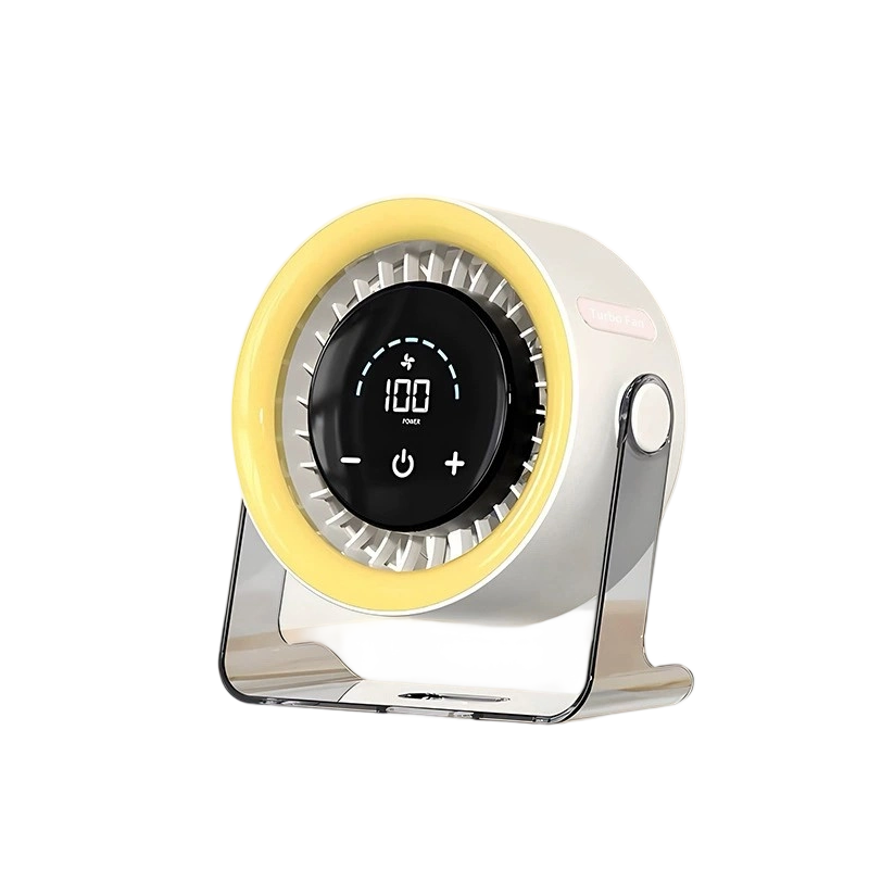 🔥Hot Sale(💥50%OFF)🔥100-Speed Mini Desk Fan with Digital Display
