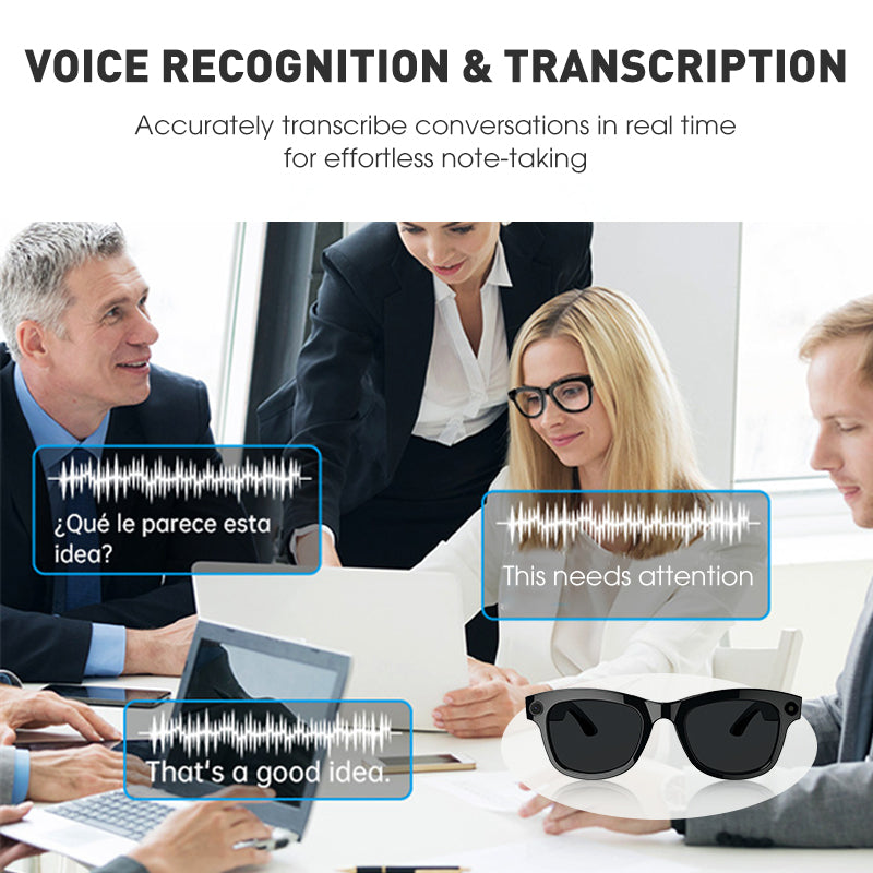 🔥HOT SALE 50% OFF🔥Smart AI Glasses with Photo & Video Capture👓