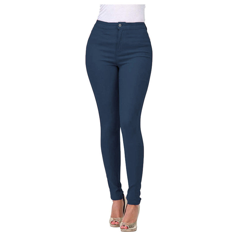Women's High-Waisted Stretchy Slim-Fit Jeans