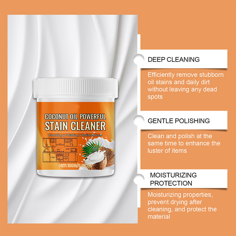 Coconut Oil Kitchen Cleaning & Polishing Paste