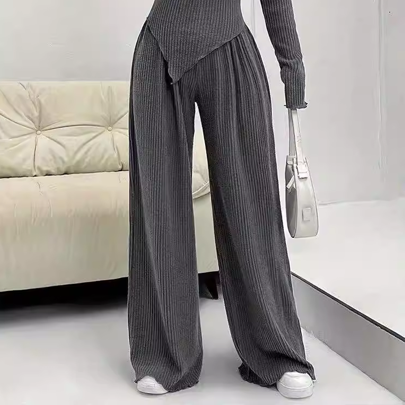 Women's Off-The-Shoulder Top & Pants 2-Piece Set