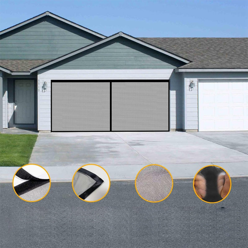🔥HOT SALE 50%OFF🔥2-Pack Bug-Proof Garage Door Screen