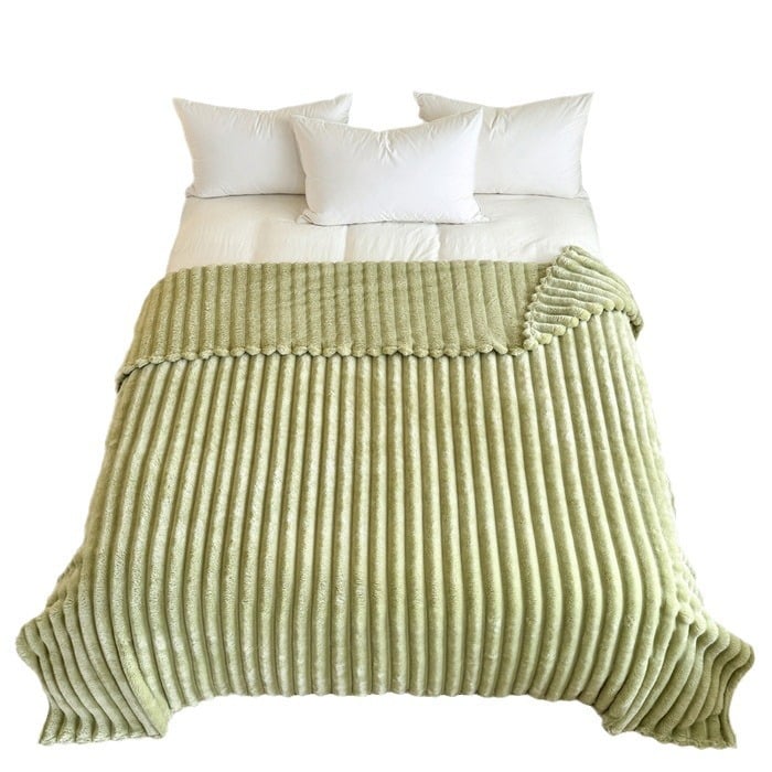 🎅Xmas Hot Sales - 50% OFF🛏️Thickened rabbit plush&milk velvet cover blanket