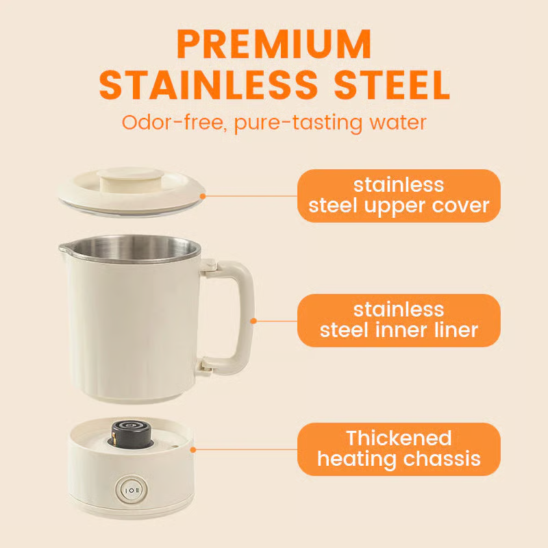 Multi-Function Stainless Steel Portable Kettle