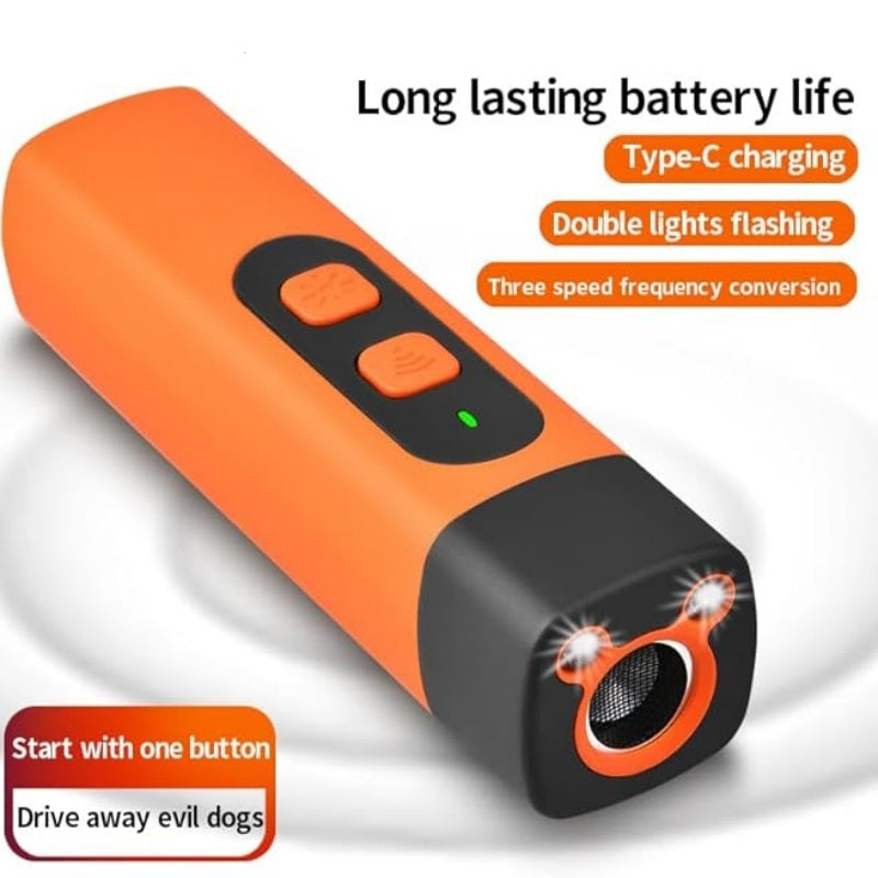 Ultrasonic Dog Bark Deterrent Device – Humane & Effective Dog Repeller