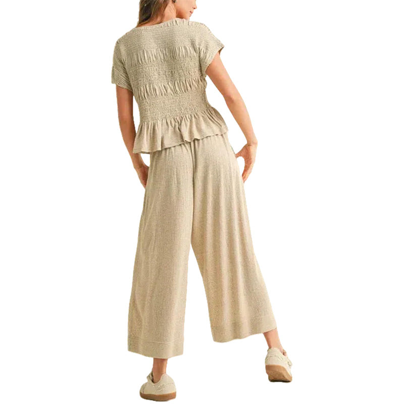 Women's Casual Fashion Two-Piece Set