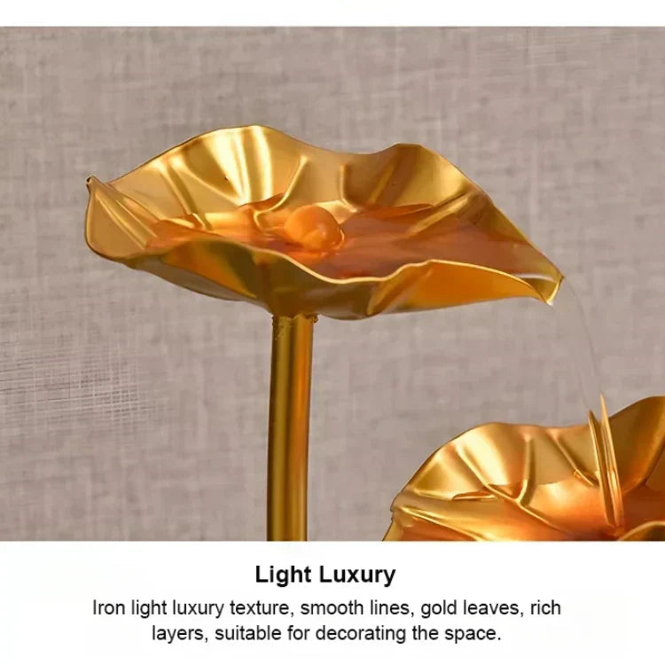 🔥2025 Hot sale 🔥Creative luxury ornament in the shape of an aquarium with lotus