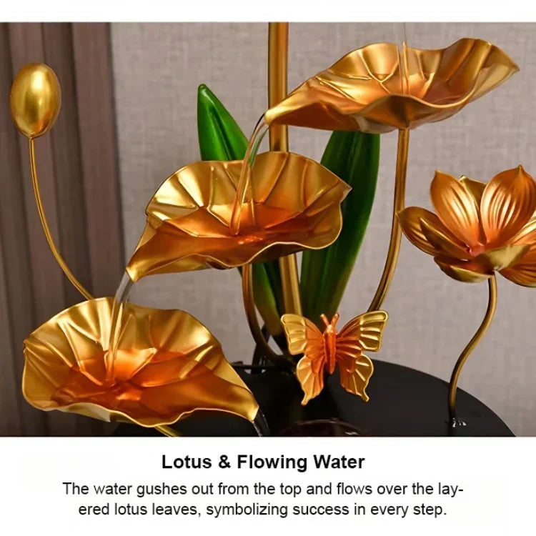 🔥2025 Hot sale 🔥Creative luxury ornament in the shape of an aquarium with lotus