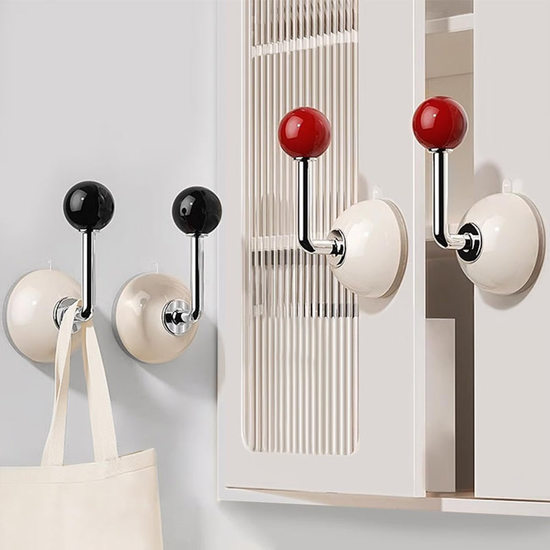 Suction Cup Hook for Hair Tie Storage