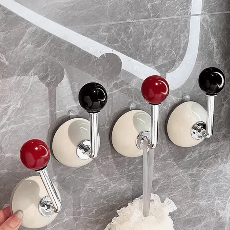 Suction Cup Hook for Hair Tie Storage