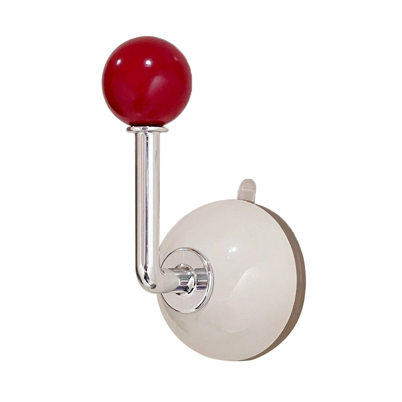 Suction Cup Hook for Hair Tie Storage