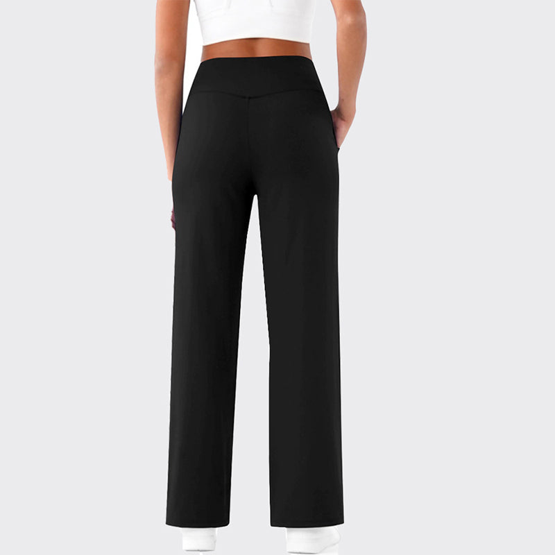 Women’s Stylish High Waist Pants with Pockets